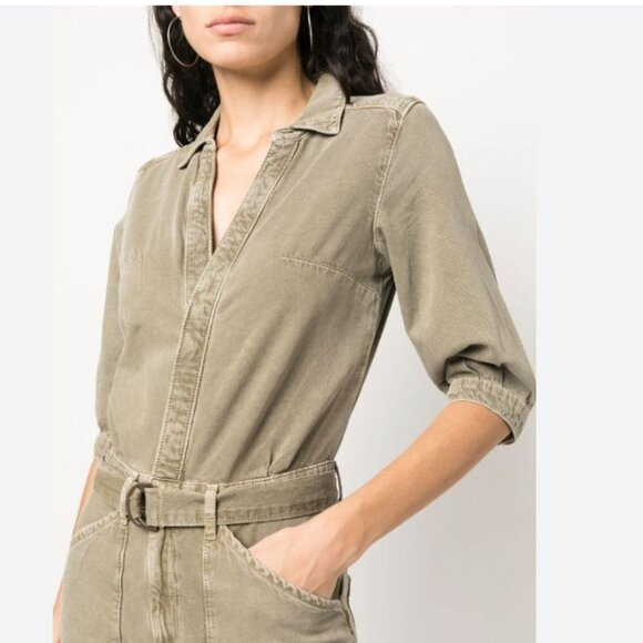 ba&sh Olive Jumpsuit - Picture 2 of 12